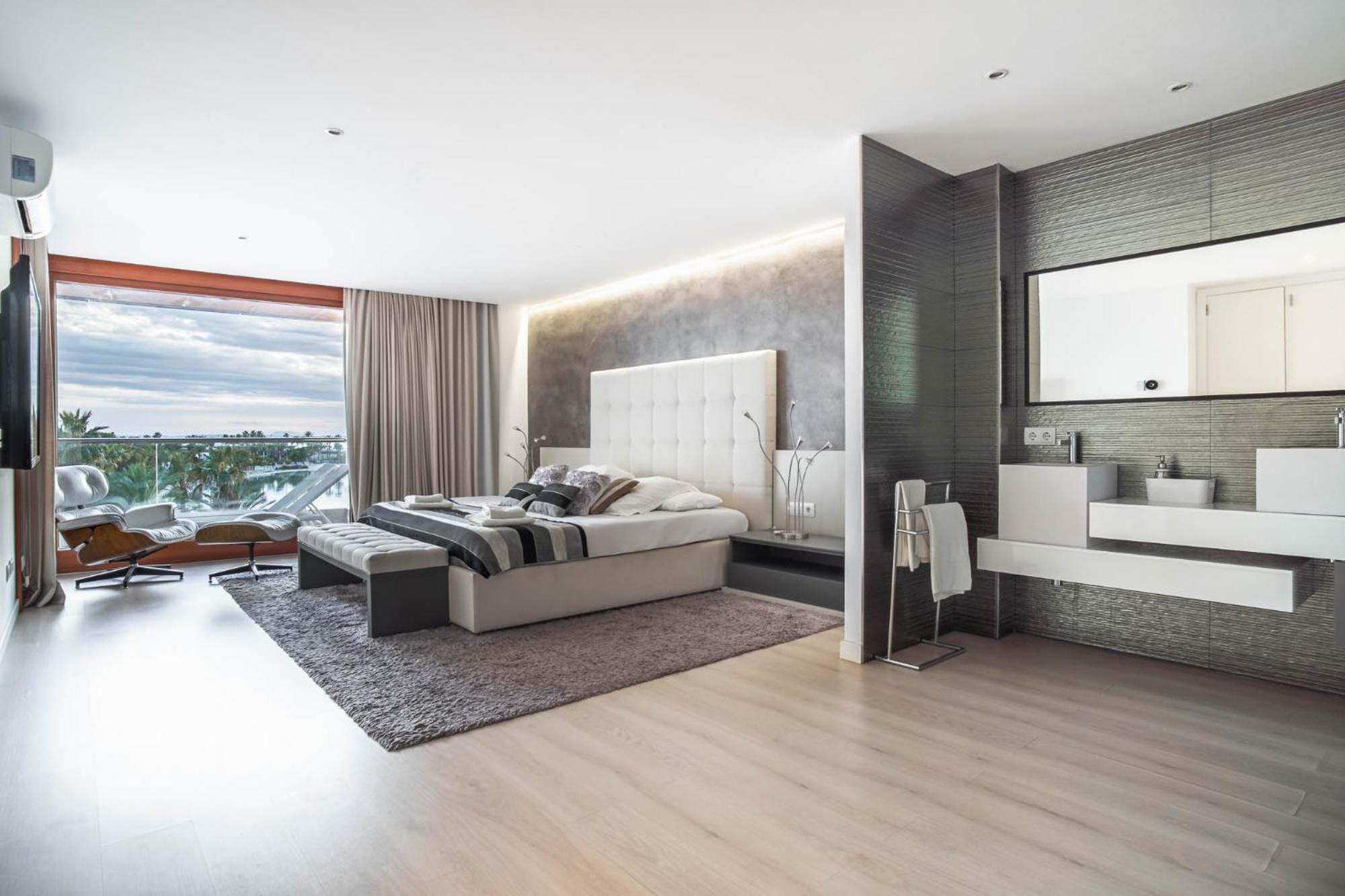 Luxury sea view Apartment in Puerto de Alcudia Exterior foto